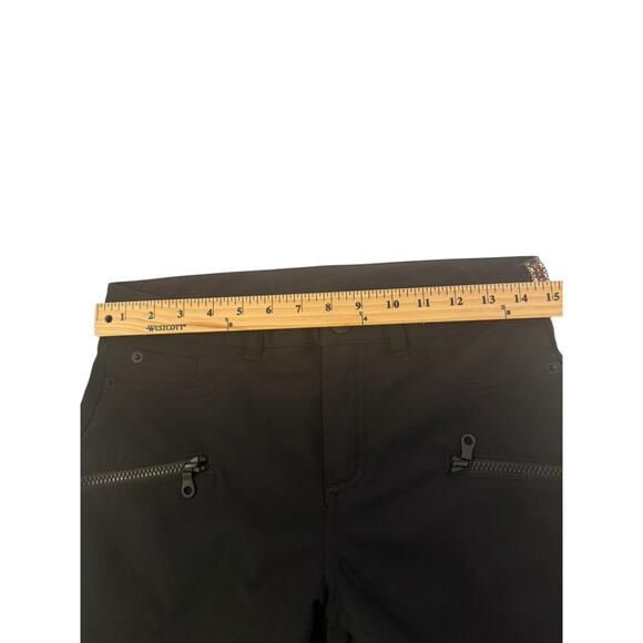 Burton Women’s Softshell Performance Pants Black – Zip Pockets – Size Medium - Picture 6 of 11